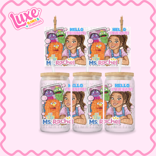 16oz UV DTF Wrap | Miss Rach. | #2384