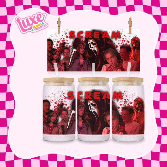 Scream Movie UV DTF Wrap (#920)