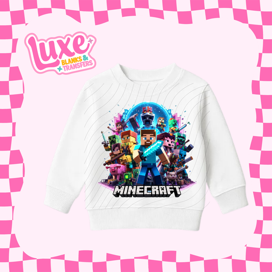 Mine Game 4 | Kids DTF Heat Transfer | #116