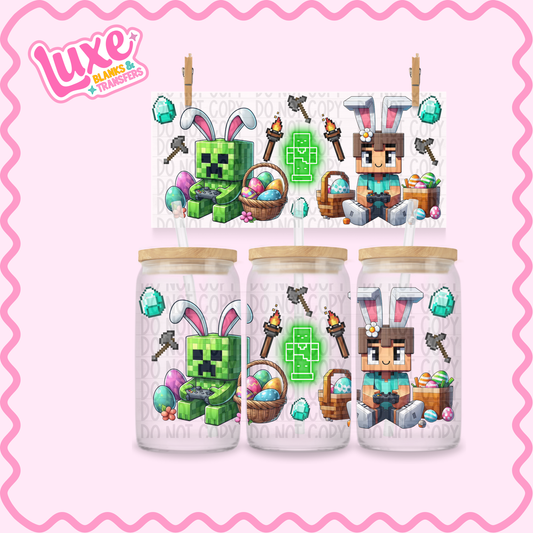 16oz UV DTF Wrap | Mine Game Easter 2 | #2388