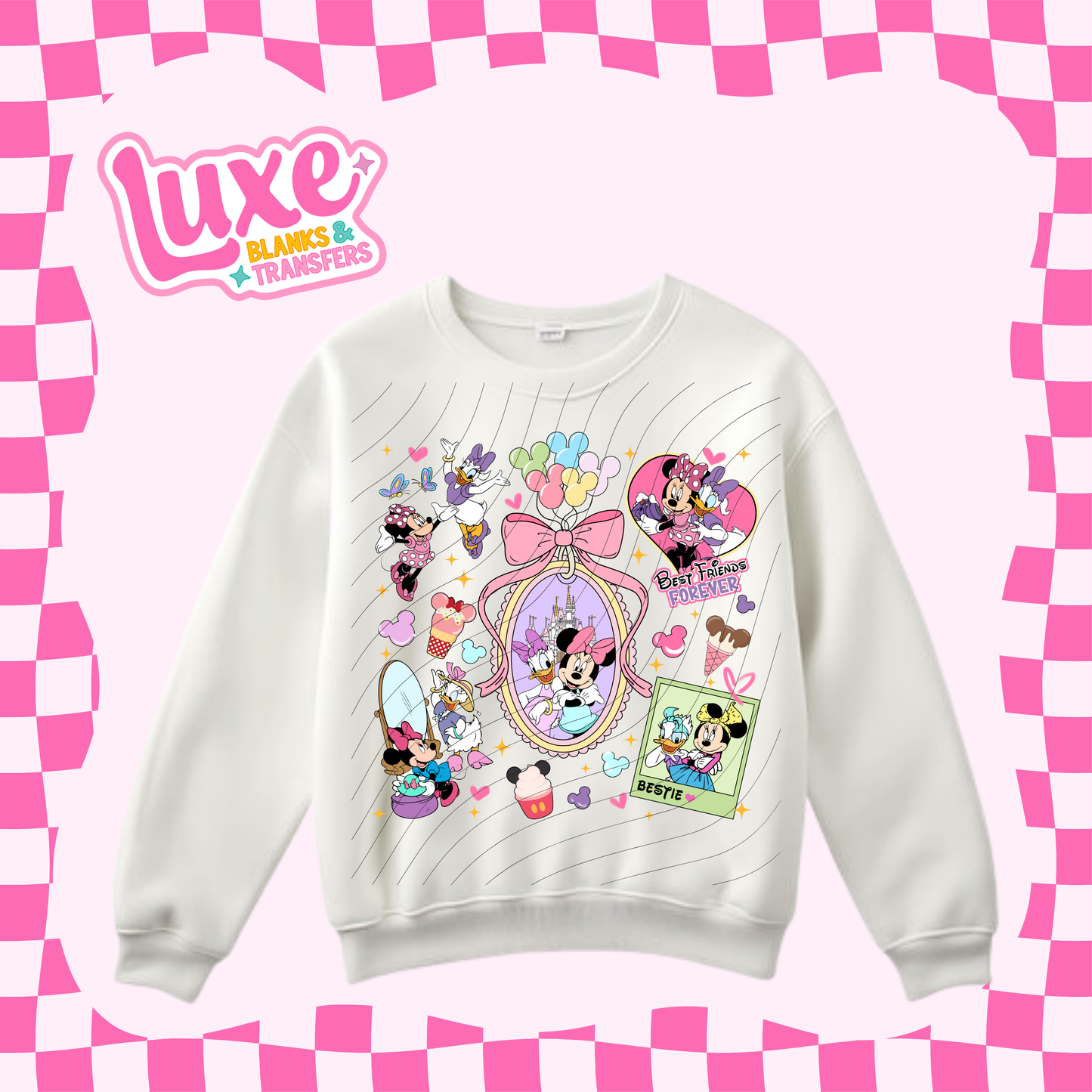 Cutesy Mouse | DTF Heat Transfer | #298
