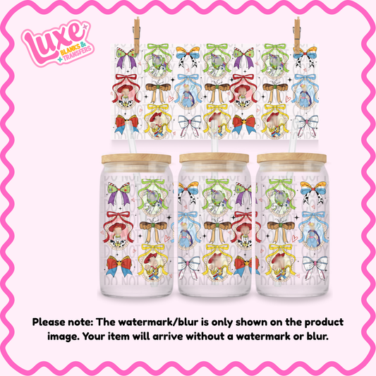 16oz UV DTF Wrap | T0ys Bows | #1519