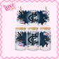 16oz UV DTF Wrap | Footy Team AFL Blues | #2700