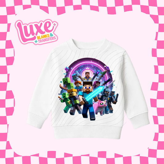 Mine Game 8 | Kids DTF Heat Transfer | #120