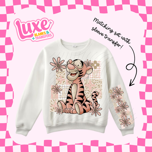 Beige Tiger | DTF Heat Transfer | #29