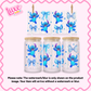16oz UV DTF Wrap | Blu3 Ali3n Bows | #N11