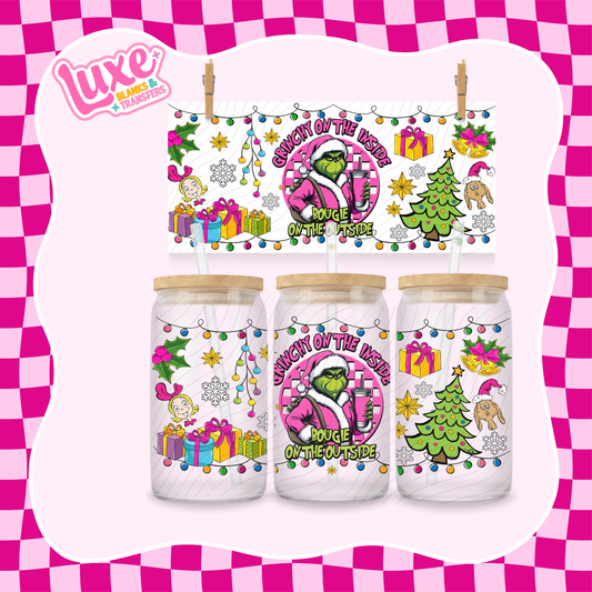 Gr!nch Boujee 5 | UV DTF Wrap | #1150