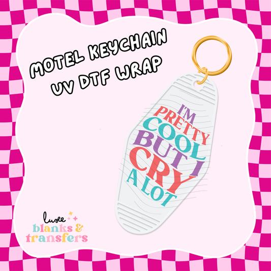Motel Keychain UV DTF Wrap (#C30)