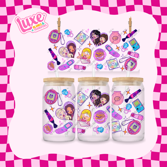 16oz UV DTF Wrap | Y2K Brat/z | #1913