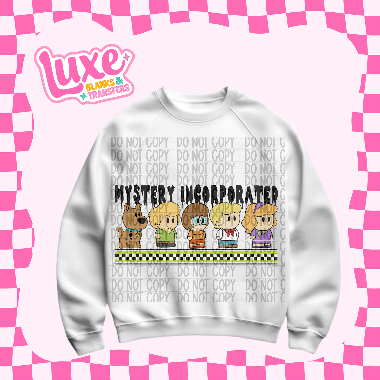 DTF Heat Transfer | Mystery Inc. | #562