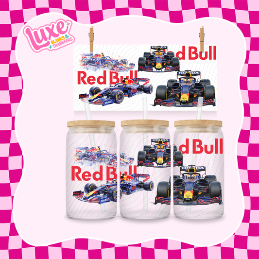 RB F1 Team | 16oz UV DTF Wrap | #1428