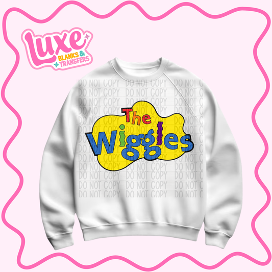 DTF Heat Transfer | Wiggles | #1042