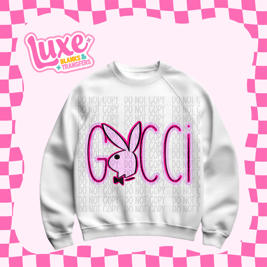 DTF Heat Transfer | G Brand Play Bunny | #566