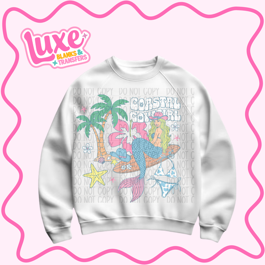 DTF Heat Transfer | Coastal Cowgirl | #1043