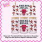 16oz UV DTF Wrap | Bull Bball | #1534
