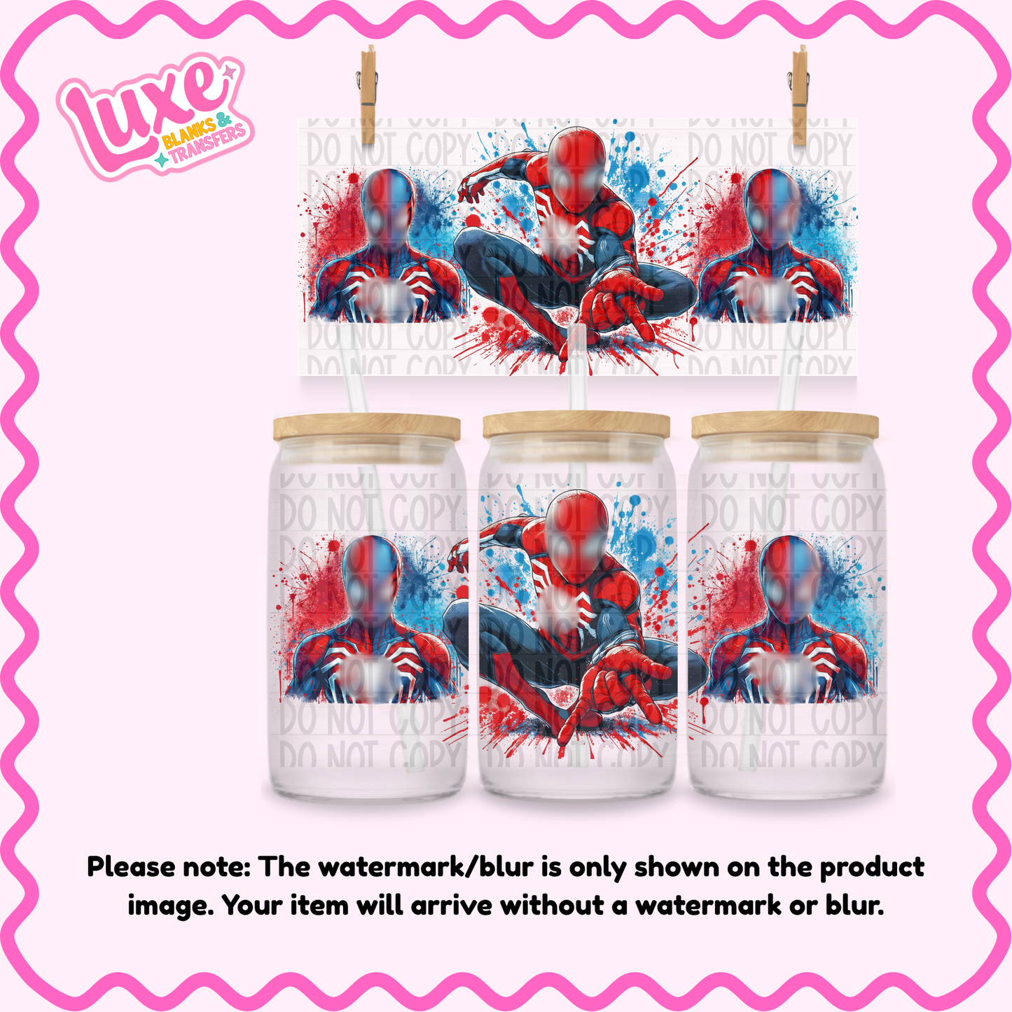 16oz UV DTF Wrap | Colour Sp1d3r | #1536