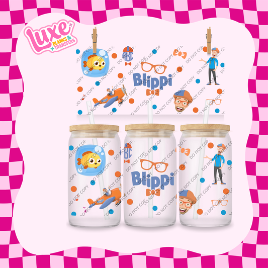 16oz UV DTF Wrap | Blip. Kids Show | #1923