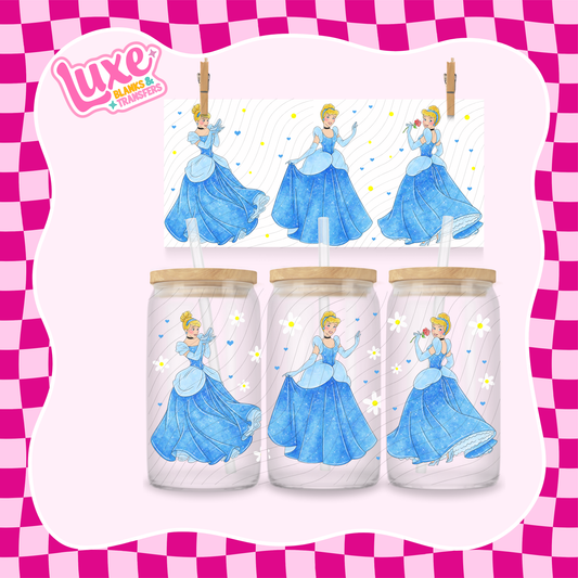 Cind Princess | 16oz UV DTF Wrap | #1437