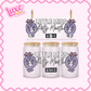 16oz UV DTF Wrap | Little Miss Potty Mouth | #3195