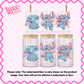 16oz UV DTF Wrap | Watercolour Blu3 Ali3n | #1539
