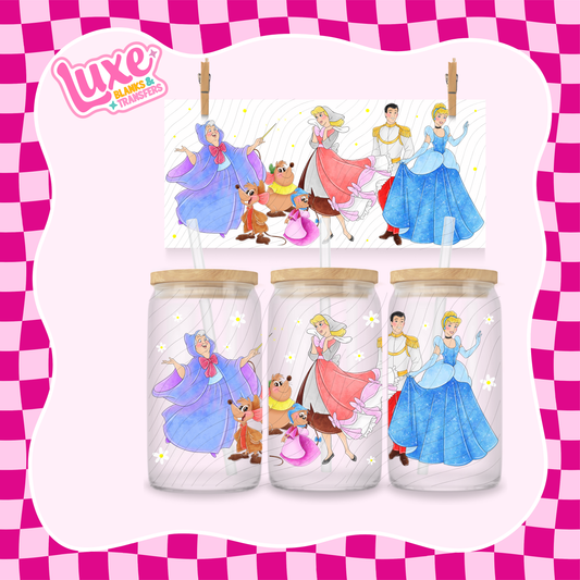 Cind. Characters | 16oz UV DTF Wrap | #1438