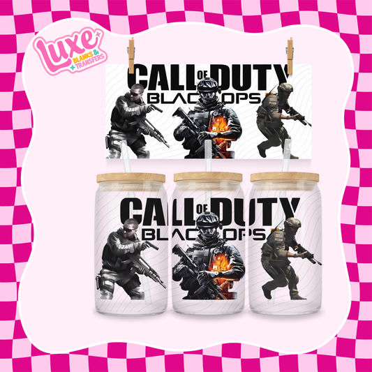 C.O.D Black Ops | 16oz UV DTF Wrap | #1439