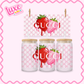 16oz UV DTF Wrap | G Brand Strawberries | #2717