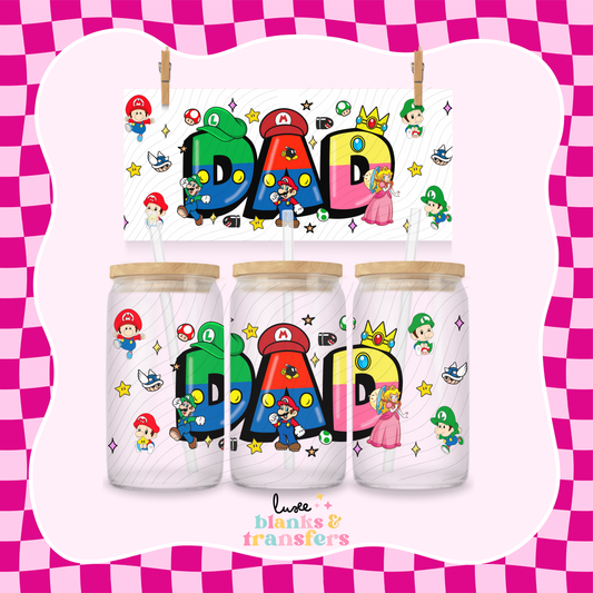 Super M "Dad" UV DTF Wrap (#547)
