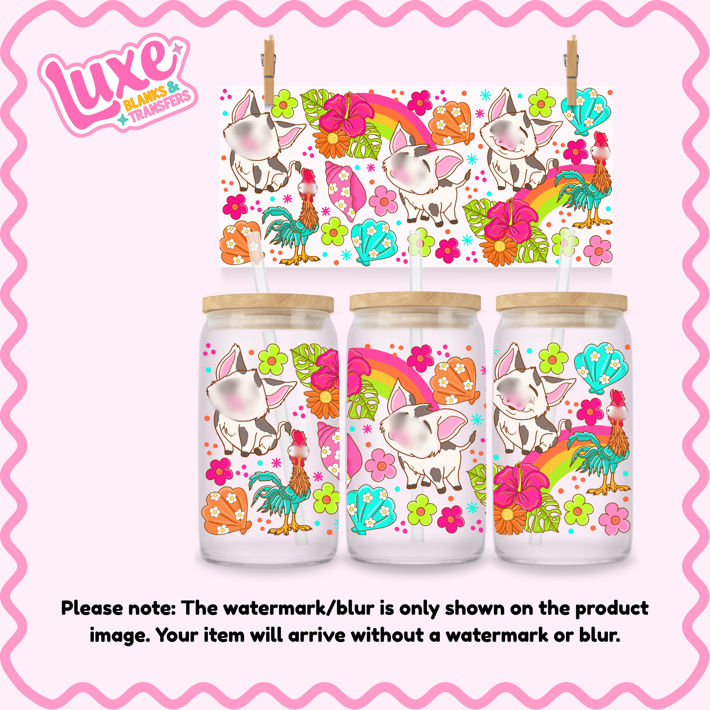 16oz UV DTF Wrap | Island Sidekicks | #3690