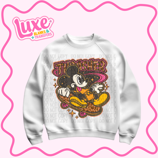 DTF Heat Transfer | Thrash3r Mick. | #1055
