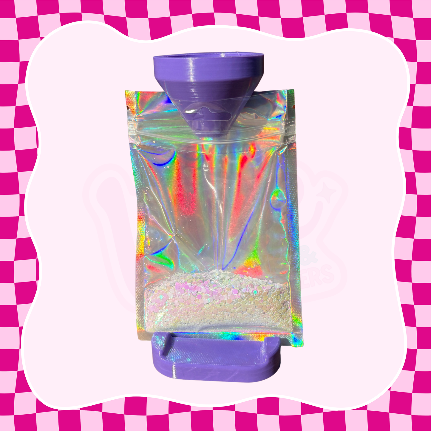 2-in-1 Adjustable Glitter Dispenser Tool