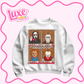 DTF Heat Transfer | Serving Screams Spooky | #1056