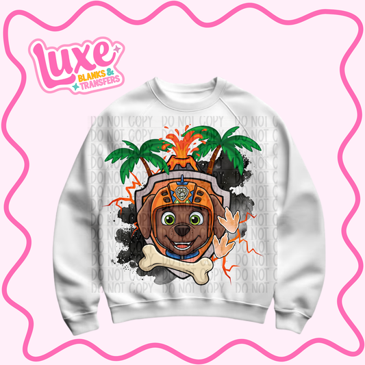 DTF Heat Transfer | Zuma Volcano | #1258