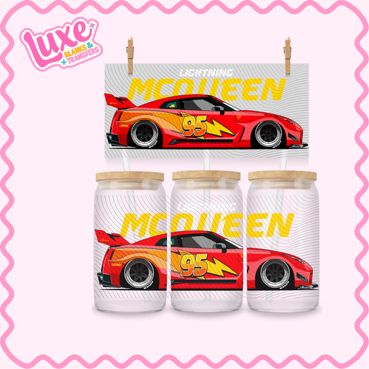 16oz UV DTF Wrap | McQueen Car | #2722