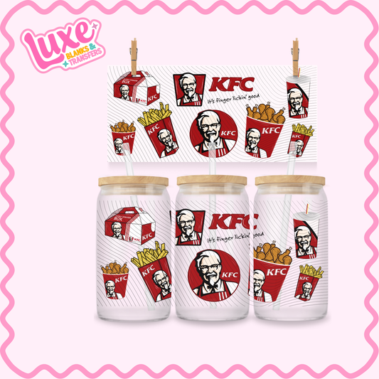 16oz UV DTF Wrap | KFC | #3205