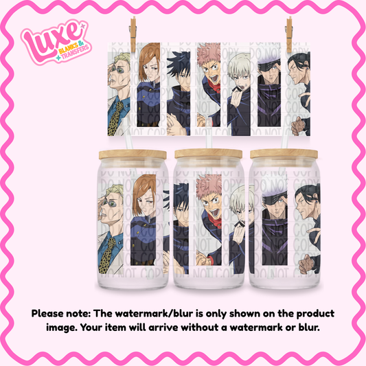 16oz UV DTF Wrap | Anime | #N219