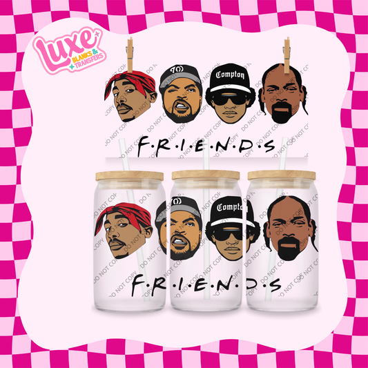 16oz UV DTF Wrap | 90's Rap | #1937