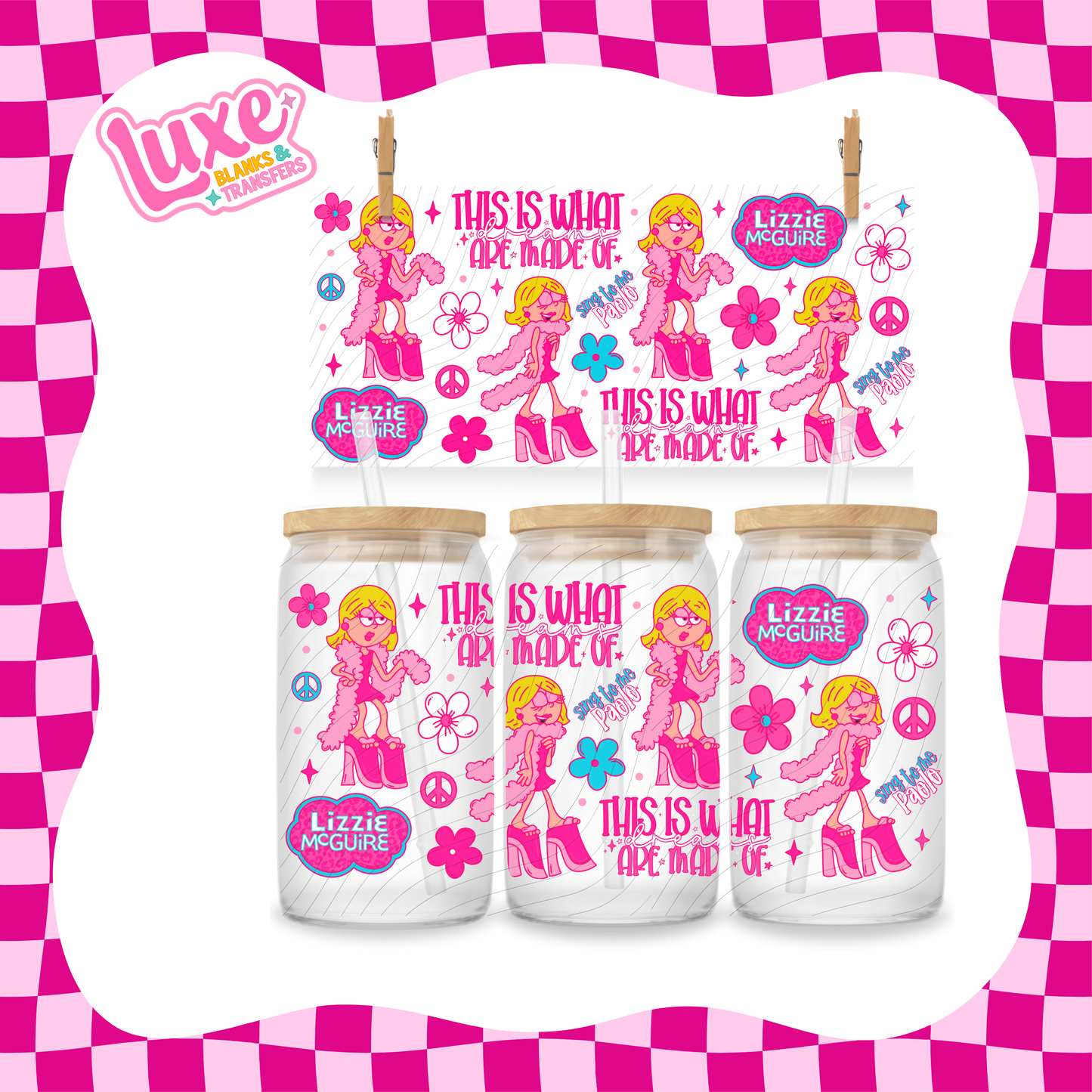 This Is What Dreams Are Made Of UV DTF Wrap (#951)