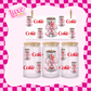 Diet Cola Bow | 16oz UV DTF Wrap | #1451