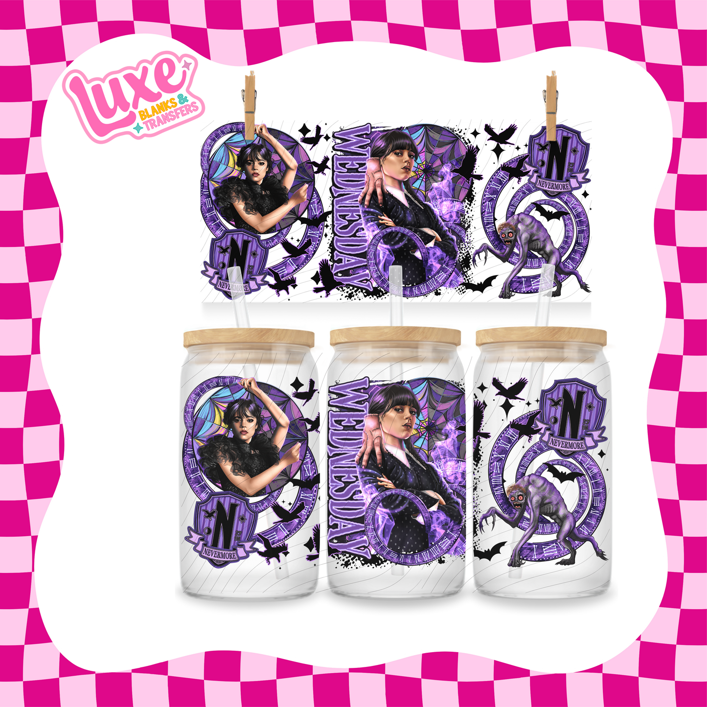 Nevermore UV DTF Wrap (#952)