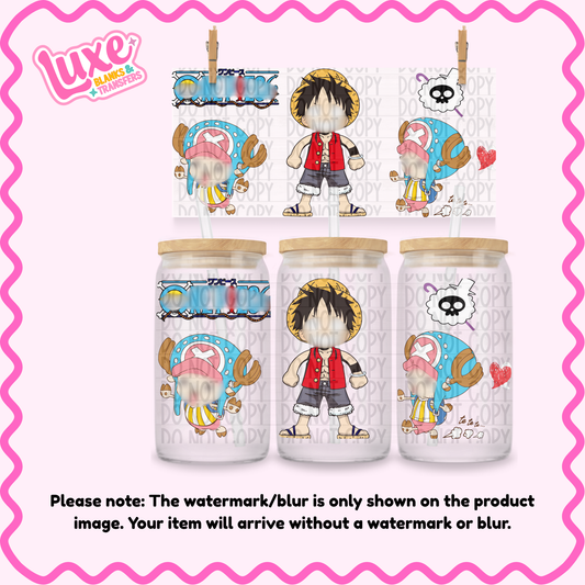 16oz UV DTF Wrap | Anime 0ne Pi3ce | #N222
