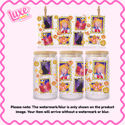 16oz UV DTF Wrap | Sailor Girl Stamps | #1963