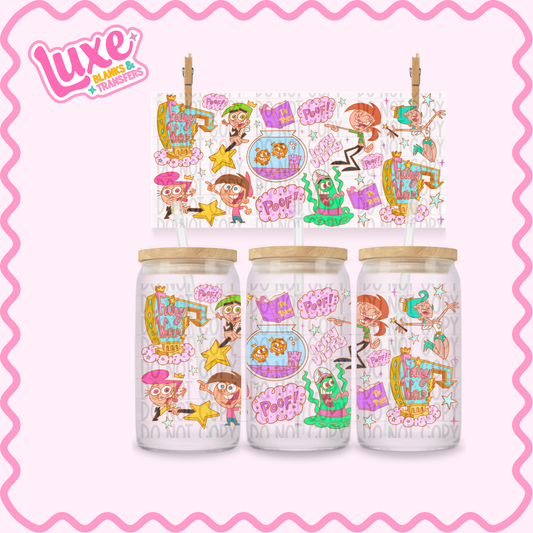 16oz UV DTF Wrap | Fairy Odd TV Show Kids | #3405