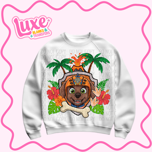 DTF Heat Transfer | Zuma Floral | #1259