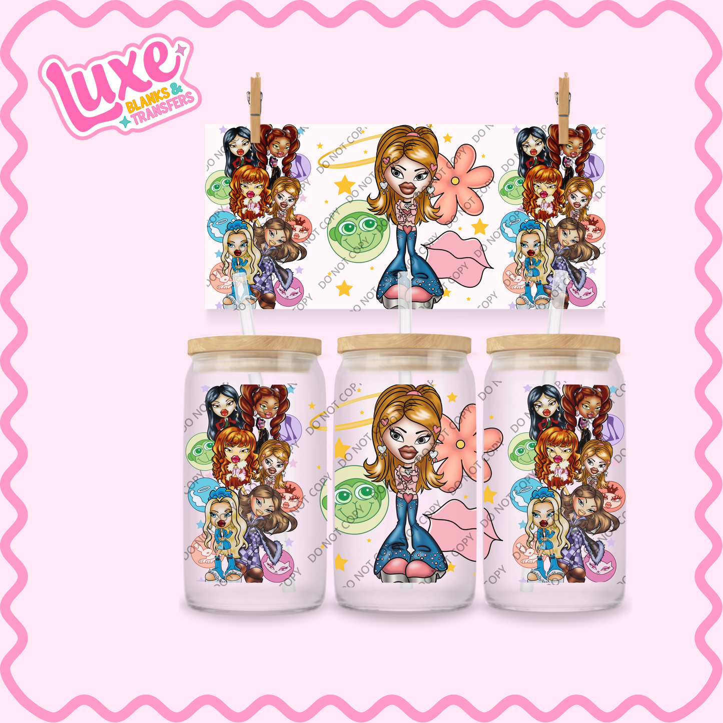 16oz UV DTF Wrap | Brat. | #2133