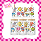 90's Characters Ice Cream UV DTF Wrap (#957)