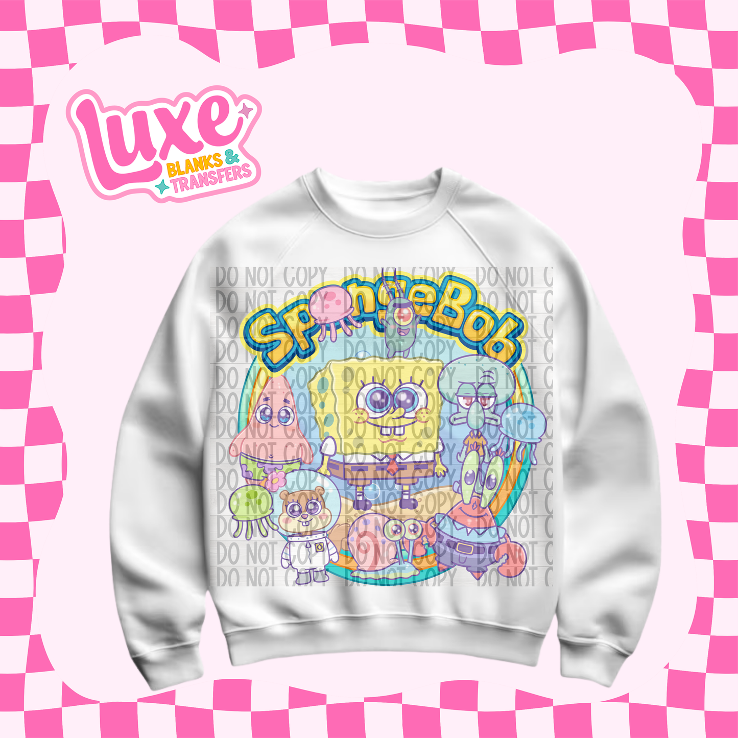 DTF Heat Transfer | Cutesy Sponge | #590