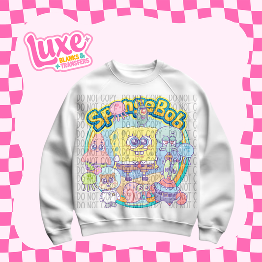 DTF Heat Transfer | Cutesy Sponge | #590