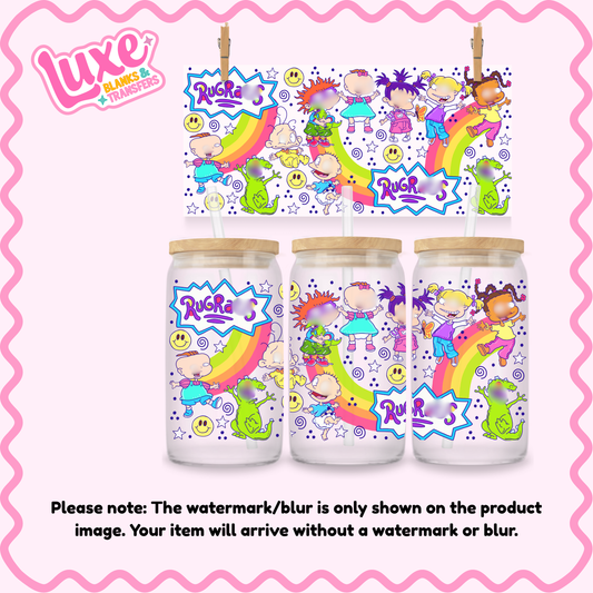 16oz UV DTF Wrap | Rug Kids | #3703