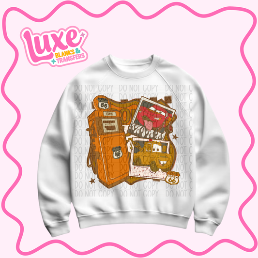 DTF Heat Transfer | Rustic McQueen | #1068